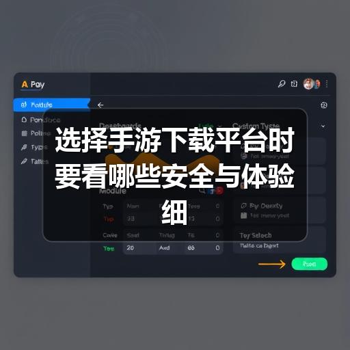 选择手游下载平台时要看哪些安全与体验细节