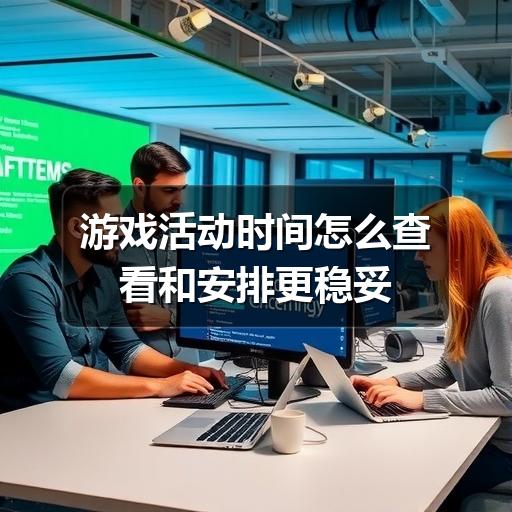 游戏活动时间怎么查看和安排更稳妥
