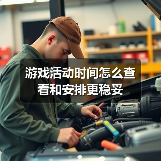 游戏活动时间怎么查看和安排更稳妥