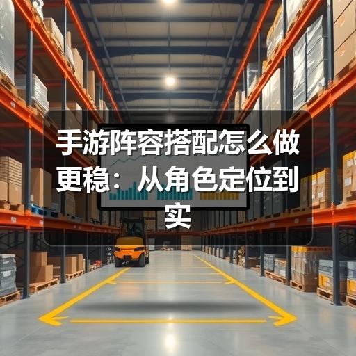 手游阵容搭配怎么做更稳：从角色定位到实战调整的完整思路